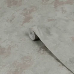 Boutique Grand Metallic Green Metallic Effect Textured Wallpaper