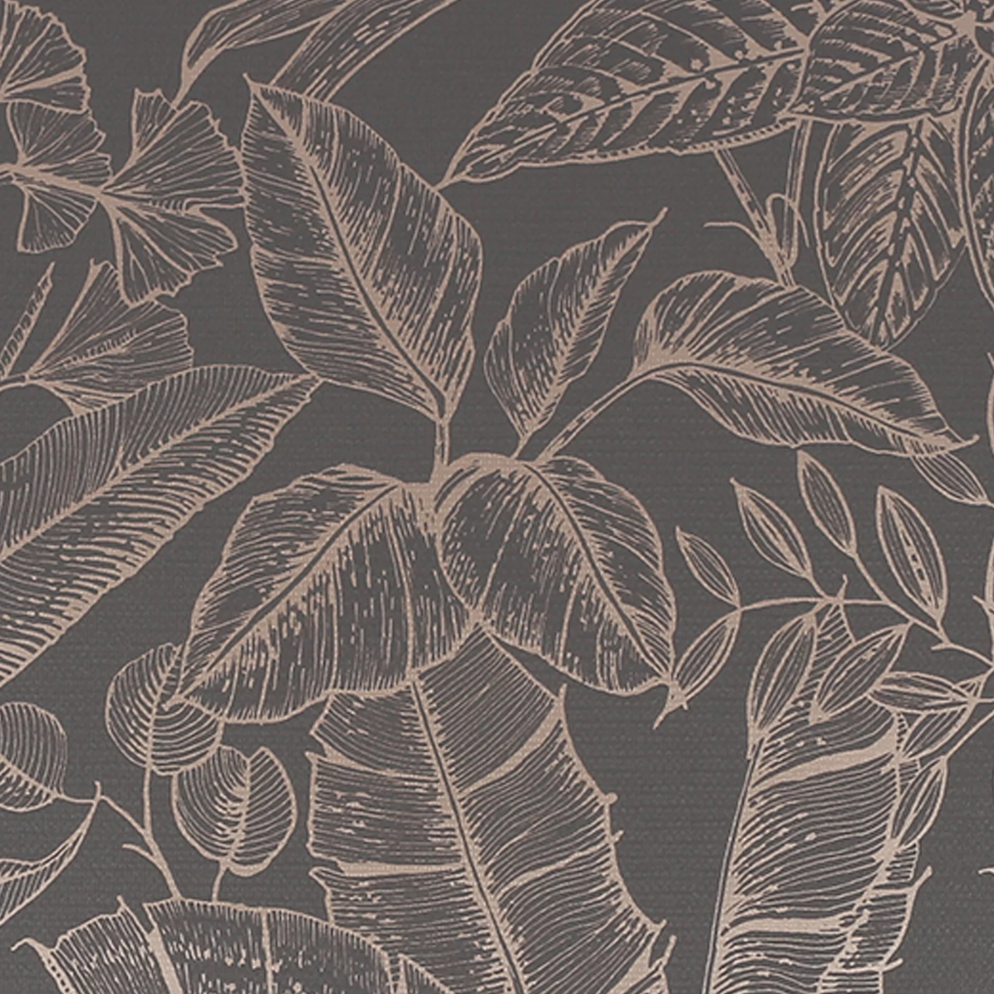 Boutique Paradise Brown Leaves Smooth Wallpaper 5 Boutique Paradise Brown Leaves Smooth Wallpaper - Image 3