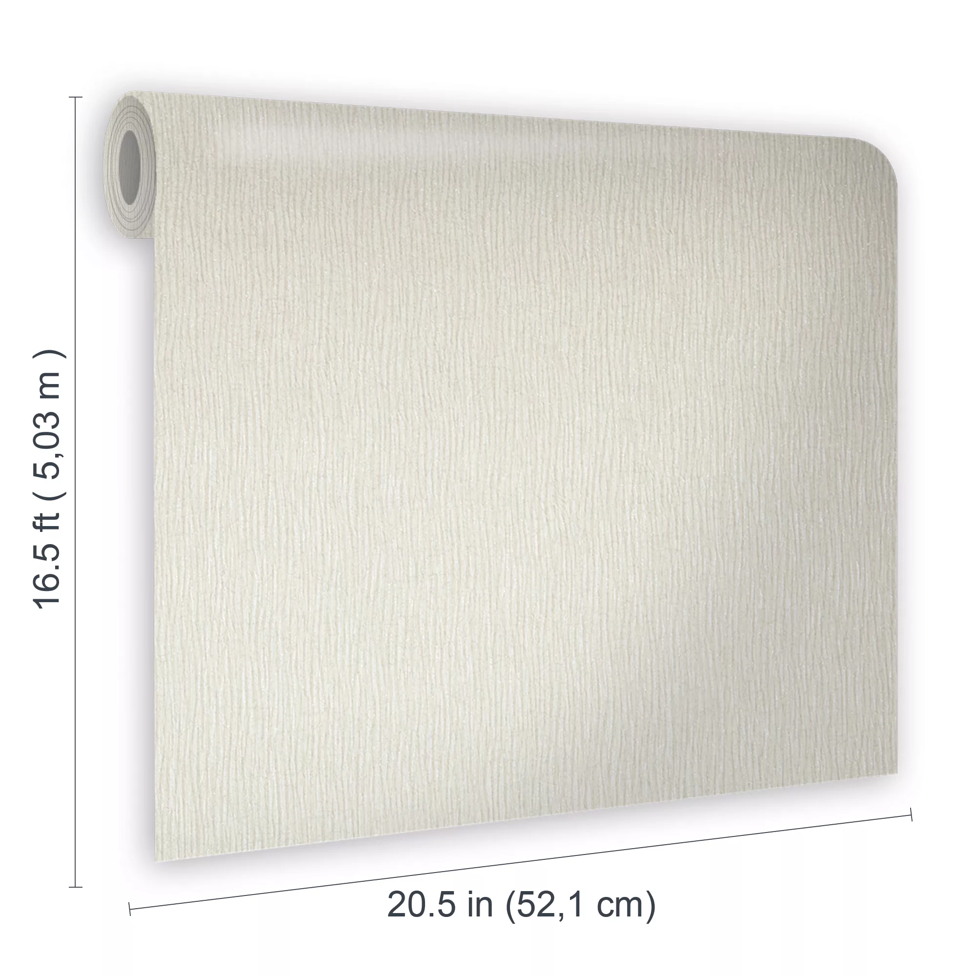 Boutique Shimmer Ivory Metallic & Glitter Effect Wave Textured Wallpaper 8 Boutique Shimmer Ivory Metallic & Glitter Effect Wave Textured Wallpaper - Image 6