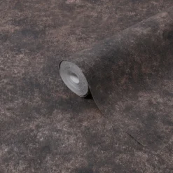 Boutique Smokey Quartz Concrete Effect Smooth Wallpaper