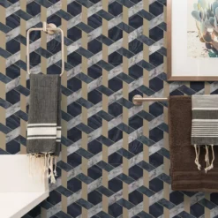 Contour Blue Geometric Metallic Effect Smooth Wallpaper 11 Contour Blue Geometric Metallic Effect Smooth Wallpaper -Hammerite Shop contour blue geometric metallic effect smooth wallpaper5011583515244 20i bq