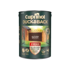 Cuprinol 5 Year Ducksback Autumn Brown Fence & Shed Treatment, 5L 8 Cuprinol 5 Year Ducksback Autumn Brown Fence & Shed Treatment, 5L -Hammerite Shop cuprinol 5 year ducksback autumn brown fence shed treatment 5l5010212503003 08c bq