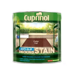 Cuprinol Cedar Fall Matt Decking Wood Stain, 2.5L -Hammerite Shop cuprinol cedar fall matt decking wood stain 2 5l5010212519677 08c bq