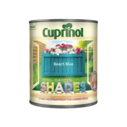 Cuprinol Garden Shades Beach Blue Matt Multi-surface Exterior Wood Paint, 1L -Hammerite Shop cuprinol garden shades beach blue matt multi surface exterior wood paint 1l5010212562888 08c bq
