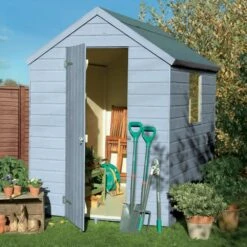 Cuprinol Garden Shades Coastal Mist Matt Multi-surface Exterior Wood Paint, 1L -Hammerite Shop cuprinol garden shades coastal mist matt multi surface exterior wood paint 1l5010212557426 01i bq