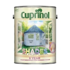 Cuprinol Garden Shades Coastal Mist Matt Multi-surface Exterior Wood Paint, 5L -Hammerite Shop cuprinol garden shades coastal mist matt multi surface exterior wood paint 5l5010212619476 08c bq