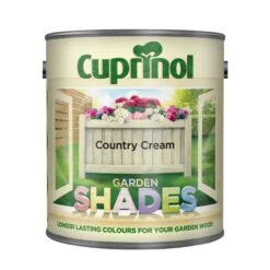 Cuprinol Garden Shades Country Cream Matt Multi-surface Exterior Wood Paint, 1L -Hammerite Shop cuprinol garden shades country cream matt multi surface exterior wood paint 1l5010368066162 08c bq