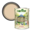 Cuprinol Garden Shades Country Cream Matt Multi-surface Exterior Wood Paint, 5L -Hammerite Shop cuprinol garden shades country cream matt multi surface exterior wood paint 5l5010212513088 02c bq