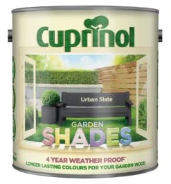Cuprinol Garden Shades Urban Slate Matt Exterior Wood Paint, 2.5L -Hammerite Shop cuprinol garden shades urban slate matt exterior wood paint 2 5l5010212562901 08c bq