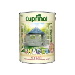 Cuprinol Garden Shades Wild Thyme Matt Multi-surface Exterior Wood Paint, 5L -Hammerite Shop cuprinol garden shades wild thyme matt multi surface exterior wood paint 5l5010368066247 08c bq