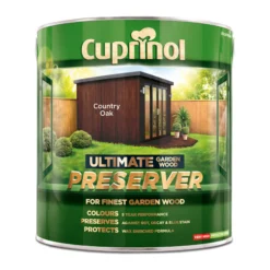 Cuprinol Ultimate Country Oak Matt Arbours, Fencing, Gates, Sheds & Summerhouses Preserver, 4L -Hammerite Shop cuprinol ultimate country oak matt arbours fencing gates sheds summerhouses preserver 4l5010212581865 08c bq