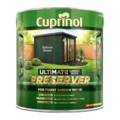 Cuprinol Ultimate Spruce Green Matt Arbours, Fencing, Gates, Sheds & Summerhouses Preserver, 4L -Hammerite Shop cuprinol ultimate spruce green matt arbours fencing gates sheds summerhouses preserver 4l5010212581902 08c bq