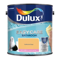 Dulux Easycare Bathroom California Days Soft Sheen Wall Paint, 2.5L -Hammerite Shop dulux easycare bathroom california days soft sheen wall paint 2 5l5010212668634 08c bq