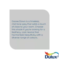 Dulux Easycare Bathroom Goose Down Soft Sheen Wall Paint, 2.5L 14 Dulux Easycare Bathroom Goose Down Soft Sheen Wall Paint, 2.5L -Hammerite Shop dulux easycare bathroom goose down soft sheen wall paint 2 5l5010212668559 36c bq