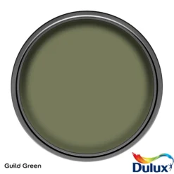 Dulux Easycare Bathroom Guild Green Soft Sheen Wall Paint, 2.5L -Hammerite Shop dulux easycare bathroom guild green soft sheen wall paint 2 5l5010212668641 12c bq