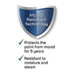 Dulux Easycare Bathroom White Mist Soft Sheen Wall Paint, 2.5L -Hammerite Shop dulux easycare bathroom white mist soft sheen wall paint 2 5l5010212668597 01t bq