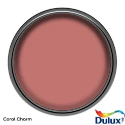 Dulux Easycare Kitchen Coral Charm Matt Wall Paint, 2.5L -Hammerite Shop dulux easycare kitchen coral charm matt wall paint 2 5l5010212668405 12c bq