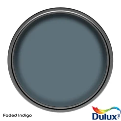 Dulux Easycare Kitchen Faded Indigo Matt Wall Paint, 2.5L -Hammerite Shop dulux easycare kitchen faded indigo matt wall paint 2 5l5010212668320 12c bq