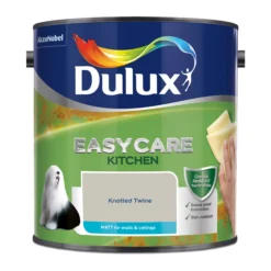 Dulux Easycare Kitchen Knotted Twine Matt Wall Paint, 2.5L -Hammerite Shop dulux easycare kitchen knotted twine matt wall paint 2 5l5010212668368 08c bq