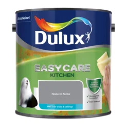 Dulux Easycare Kitchen Natural Slate Matt Wall Paint, 2.5L -Hammerite Shop dulux easycare kitchen natural slate matt wall paint 2 5l5010212668344 08c bq