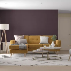 Dulux Easycare Washable & Tough Decadent Damson Matt Wall Paint, 2.5L -Hammerite Shop dulux easycare washable tough decadent damson matt wall paint 2 5l5010212658628 01i bq