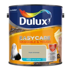 Dulux Easycare Washable & Tough Fresh Artichoke Matt Wall Paint, 2.5L -Hammerite Shop dulux easycare washable tough fresh artichoke matt wall paint 2 5l5010212658642 08c bq
