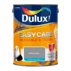Dulux Easycare Washable & Tough Natural Slate Matt Wall Paint, 5L -Hammerite Shop dulux easycare washable tough natural slate matt wall paint 5l5010212659465 08c bq