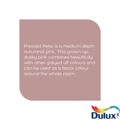 Dulux Easycare Washable & Tough Pressed Petal Matt Wall Paint, 2.5L -Hammerite Shop dulux easycare washable tough pressed petal matt wall paint 2 5l5010212658581 36c bq