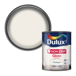 Dulux Non Drip Timeless Gloss Metal & Wood Paint, 750ml