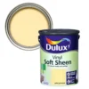 Dulux Pale Primrose Soft Sheen Emulsion Paint, 5L -Hammerite Shop dulux pale primrose soft sheen emulsion paint 5l5011060050817 02c bq