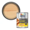 Dulux Trade Diamond Clear Satin Floor Wood Varnish, 1L -Hammerite Shop dulux trade diamond clear satin floor wood varnish 1l5010212475775 02c bq