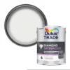Dulux Trade Diamond Pure Brilliant White Satinwood Metal & Wood Paint, 2.5L -Hammerite Shop dulux trade diamond pure brilliant white satinwood metal wood paint 2 5l5010212637708 02c bq