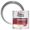 Dulux Trade Pure Brilliant White Gloss Exterior Metal & Wood Paint, 1L -Hammerite Shop dulux trade pure brilliant white gloss exterior metal wood paint 1l5010212535509 02c bq