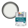 Dulux Trade Quickdry Pure Brilliant White Satinwood Metal & Wood Paint, 1L