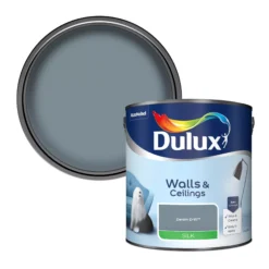 Dulux Walls & Ceilings Denim Drift Silk Emulsion Paint, 2.5L