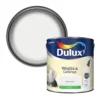 Dulux Walls & Ceilings White Cotton Silk Emulsion Paint, 2.5L -Hammerite Shop dulux walls ceilings white cotton silk emulsion paint 2 5l5010212517352 02c bq