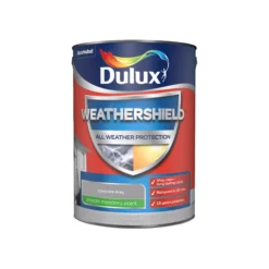 Dulux Weathershield Concrete Grey Smooth Matt Masonry Paint, 5L 7 Dulux Weathershield Concrete Grey Smooth Matt Masonry Paint, 5L -Hammerite Shop dulux weathershield concrete grey smooth matt masonry paint 5l5010212644614 08c bq