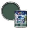 Dulux Weathershield Heathland Green Satinwood Exterior Metal & Wood Paint, 750ml -Hammerite Shop dulux weathershield heathland green satinwood exterior metal wood paint 750ml5010212494349 02c bq