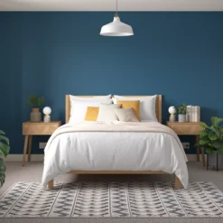 Dulux Weathershield Indigo Shade Satinwood Emulsion Paint, 750ml -Hammerite Shop dulux weathershield indigo shade satinwood emulsion paint 750ml5010212651537 02i bq