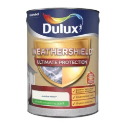 Dulux Weathershield Jasmine White Smooth Matt Masonry Paint, 5L 11 Dulux Weathershield Jasmine White Smooth Matt Masonry Paint, 5L -Hammerite Shop dulux weathershield jasmine white smooth matt masonry paint 5l5010212644850 08c bq
