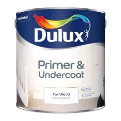 Dulux Wood White Wood Primer & Undercoat, 2.5L 17 Dulux Wood White Wood Primer & Undercoat, 2.5L -Hammerite Shop dulux wood white wood primer undercoat 2 5l5010212444467 08c bq