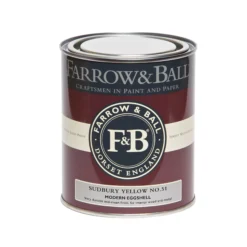 Farrow & Ball Modern Sudbury Yellow No.51 Eggshell Paint, 750ml 7 Farrow & Ball Modern Sudbury Yellow No.51 Eggshell Paint, 750ml -Hammerite Shop farrow ball modern sudbury yellow no 51 eggshell paint 750ml5051836297510 08c bq