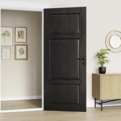 GoodHome Black Gloss Multi-surface Furniture Wood Varnish, 750ml -Hammerite Shop goodhome black gloss multi surface furniture wood varnish 750ml5059340486703 01i