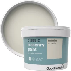GoodHome Classic Breckenridge Smooth Matt Masonry Paint, 10L 10 GoodHome Classic Breckenridge Smooth Matt Masonry Paint, 10L -Hammerite Shop goodhome classic breckenridge smooth matt masonry paint 10l3663602521778 37c