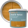 GoodHome Colour It Golden Oak Matt Fence & Shed Stain, 5L -Hammerite Shop goodhome colour it golden oak matt fence shed stain 5l5036581088668 37c