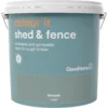 GoodHome Colour It Kinsale Matt Fence & Shed Stain, 9L -Hammerite Shop goodhome colour it kinsale matt fence shed stain 9l5036581089269 02c