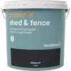 GoodHome Colour It Missouri Matt Fence & Shed Stain, 9L -Hammerite Shop goodhome colour it missouri matt fence shed stain 9l5036581089238 02c