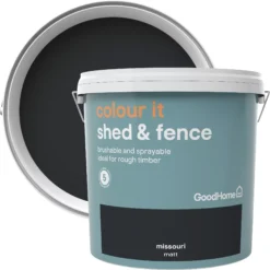 GoodHome Colour It Missouri Matt Fence & Shed Stain, 9L -Hammerite Shop goodhome colour it missouri matt fence shed stain 9l5036581089238 37c