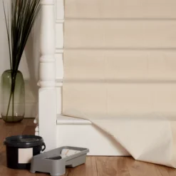 GoodHome Cotton Dust Sheet, (L)7m, (W)1m -Hammerite Shop goodhome cotton dust sheet l 7m w 1m5059340015316 35i