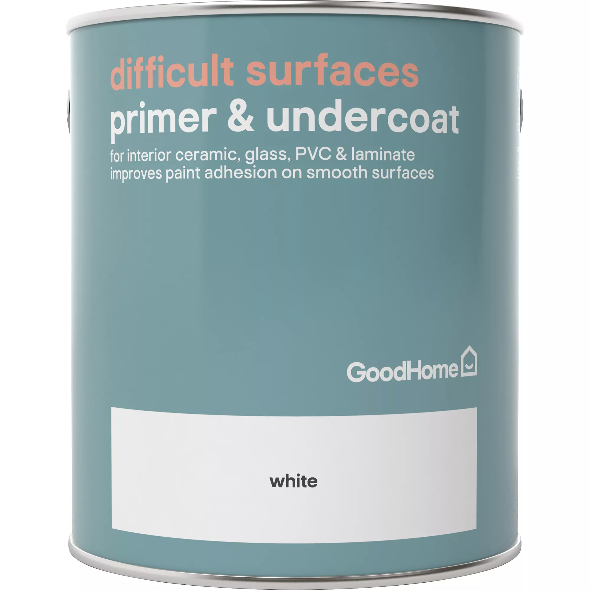 GoodHome Difficult Surfaces White Primer & Undercoat, 2.5L 3 GoodHome Difficult Surfaces White Primer & Undercoat, 2.5L